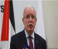 وزير الخارجية الفلسطيني يبحث مع أبو الغيط جهود وقف العدوان الإسرائيلي على غزة 