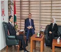 سفير فلسطين بالقاهرة يستقبل برلمانيين مصريين للتضامن مع صمود الشعب الفلسطيني 