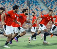 منتخب مصر يخوض تدريبًا استشفائيًا استعدادًا لمباراة الجزائر 