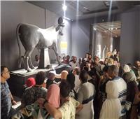 إقبال كبير من الزوار على المتحف اليوناني الروماني | صور