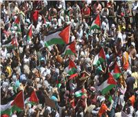 مسيرة تضامنية مع الشعب الفلسطيني في الرباط