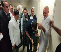 محافظ شمال سيناء يستقبل وزير الصحة خلال زيارته للمحافظة