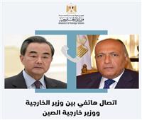 وزير الخارجية يستعرض مع نظيره الصيني جهود خفض التصعيد في غزة