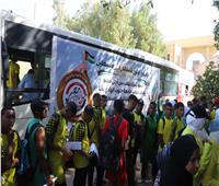 طلاب جنوب الوادي يدشنون حملة للتبرع بالدم لأبناء غزة.. صور