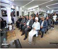 حملة المرشح الرئاسي عبد الفتاح السيسي تستقبل وفداً من النقابة العامة للبنوك والتأمينات 