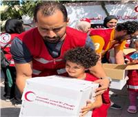 عمرو وهبة يدعم فلسطين بمشاركته في تطوع الهلال الأحمر 