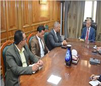 محافظ القليوبية يلتقي بأعضاء المُبادرة الوطنية لتطوير للصناعات المصرية «ابدأ» 
