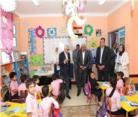 وزير التعليم ومحافظ السويس يفتتحان عددًا من المدارس بالمحافظة| صور