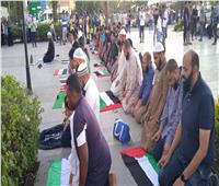 الدعاء لأهل فلسطين.. الأسوانية يحتشدون تضامناً مع الشعب الفلسطيني| صور