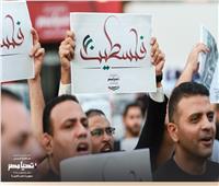 الحملة الرسمية للمرشح الرئاسي عبد الفتاح السيسي تنظم وقفة احتجاجية