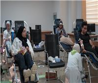 ملحمة وطنية في جامعة الجلالة للتبرع بالدم للشعب الفلسطيني