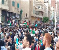 مظاهرات حاشدة بالإسكندرية لدعم غزة ورفض التهجير | فيديو