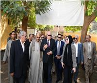 انطلاق فعاليات القافلة الطبية للعيون بقرية القناوية في نجع حمادي 
