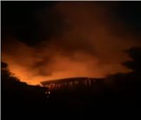الحماية المدنية تسيطر على حريق بمخزن ومصنع للأخشاب بطريق أبو النمرس