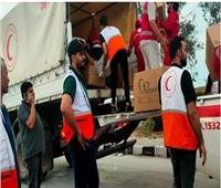 الهلال الأحمر الفلسطيني: دخول المساعدات الإنسانية يحدث انفراجة في قطاع غزة