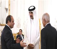حقيقة خلاف أمير قطر مع أبو الغيط ومغادرة قمة القاهرة