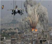 طائرات الاحتلال تقصف منزلين في شارع اليرموك وسط غزة