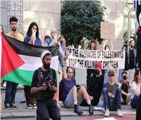 مظاهرة في بنسلفانيا الأمريكية تضامنا مع غزة