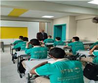 أول أيام الدراسة بمدرسة «أبدا» الوطنية للذكاء الاصطناعي في بدر| صور