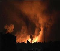 الجيش الإسرائيلي يقصف محيط المستشفى التركي بغزة