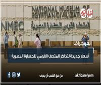 اعتبارًا من اليوم | أسعار جديدة لتذاكر المتحف القومي للحضارة المصرية ..انفوجراف