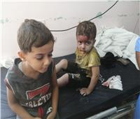 مشاهد حصرية من مستشفى شهداء الأقصى وسط غزة.. «المرضى في كل مكان»
