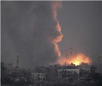 غارات إسرائيلية عنيفة ومكثفة على قطاع غزة