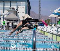 انطلاق البطولة الأفريقية والعربية للسباحة بالزعانف بشرم الشيخ