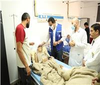 وزير الصحة يوجه بتحويل طفل فلسطيني لمعهد ناصر بالقاهرة لاستكمال العلاج