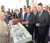 وزير التنمية المحلية والمحافظ يفتتحان معرض الدقهلية لمبادرة «أيادي مصر» 