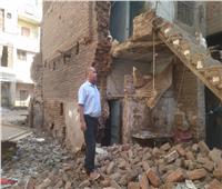 انهيار منزل بساقلته في سوهاج دون إصابات 