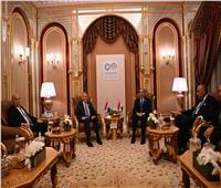 السيسي ونظيره العراقي يتفقان على ضرورة إعادة إطلاق مسار السلام وحل الدولتين