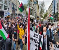 مظاهرة ضخمة جديدة للتضامن مع الشعب الفلسطيني في فيينا
