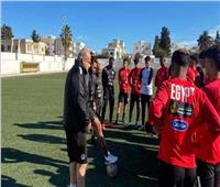 منتخب الشباب يختتم تدريباته لمواجهة ليبيا غدًا في بطولة شمال افريقيا الودية