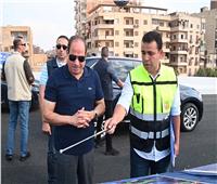 الرئيس السيسي يتفقد أعمال إنشاء وتطوير شبكة الطرق بالقاهرة