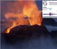  بركان آيسلندا يستعد للانفجار وسط أصوات مرعبة  