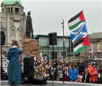 استمرار التظاهرات في اسكتلندا للتنديد بالعدوان الإسرائيلي على غزة.. صور 