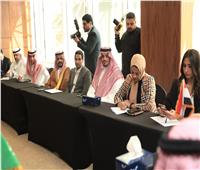 وزير السياحة يلتقى وزير التجارة السعودي ووفد المستثمرين ورجال الأعمال
