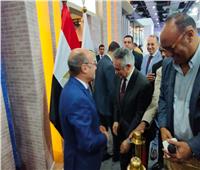 وزير العدل يفتتح جناح الوزارة بمعرض القاهرة الدولي للتكنولوجيا