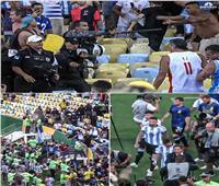 تصفيات مونديال 2026| شغب جماهير الأرجنتين والبرازيل عرض مستمر «فيديو» 