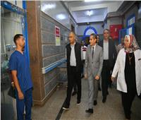 محافظ الغربية يفتتح وحدة علاج الحروق بمستشفى المحلة العام