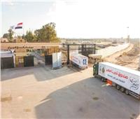 «عطاء بلا حدود»| أسطول شاحنات مصرية على أهبة الاستعداد لإغاثة أهل غزة