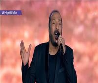 علي الحجار يغني«من فوق سابع سما» أمام الرئيس السيسي في فعالية دعم فلسطين 