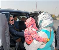 الرئيس السيسي يقوم بجولة تفقدية ويلتقي المواطنين بالجيزة| فيديو وصور