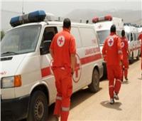 الصليب الأحمر يتسلم المحتجزين من الفلسطينيين لتسليمهم للجانب المصري