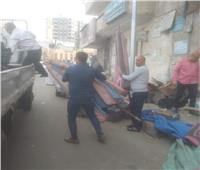 رفع 777 حالة إشغال طريق مخالف وتحرير 55 محضرا خلال حملات مكبرة بالبحيرة 