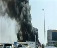 الداخلية تعلن السيطرة على حريق بمصرف آبو ظبي بالإسكندرية 