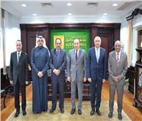 رئيس جامعة الإسكندرية يستقبل سفير الكويت لبحث التعاون الأكاديمي والثقافي