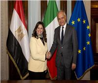 وزيرة الهجرة تلتقي وزير الداخلية الإيطالي لتدشين المركز المصري للتدريب والتأهيل   
