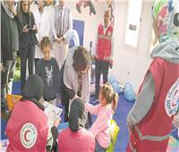جناح بمستشفى العريش العام  لتقديم الدعم النفسى للأطفال الفلسطينيين